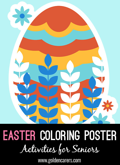 Decorate your own Easter Posters